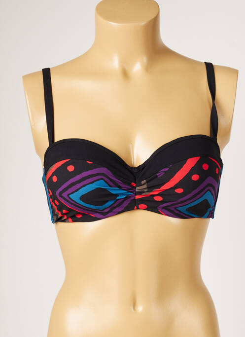 Sutien de costum de baie negru LIVIA femeie