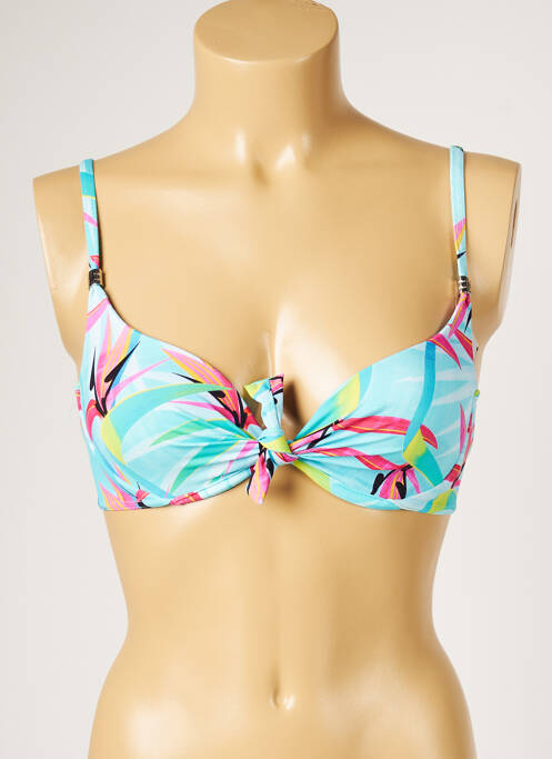 Sutien de costum de baie albastru LIVIA femeie