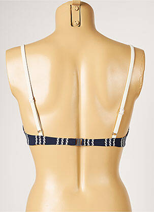 Sutien de costum de baie top sutien modelat top sutien modelat albastru LIVIA femeie