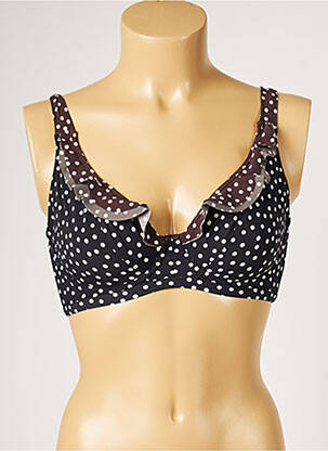 Sutien de costum de baie elasticitate negru LIVIA femeie