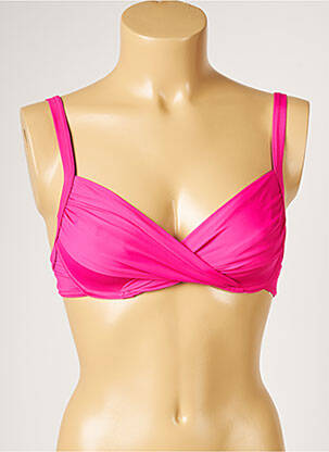 Sutien de costum de baie elasticitate roz LIVIA femeie