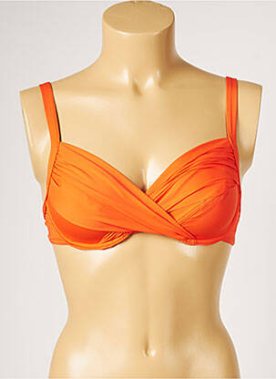 Sutien de costum de baie elasticitate portocalie LIVIA femeie