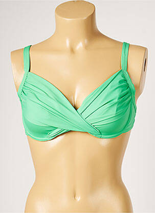 Sutien de costum de baie elasticitate verde LIVIA femeie