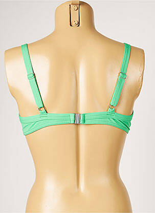Sutien de costum de baie elasticitate verde LIVIA femeie