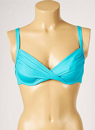 Sutien de costum de baie elasticitate albastru LIVIA femeie