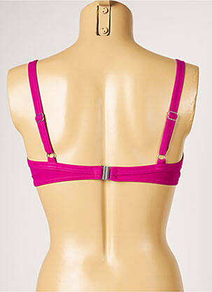Sutien de costum de baie bretele elastice reglabile violet LIVIA femeie