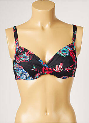 Sutien de costum de baie elasticitate negru LIVIA femeie
