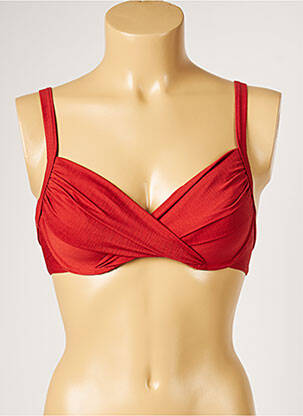 Sutien de costum de baie elasticitate maro LIVIA femeie