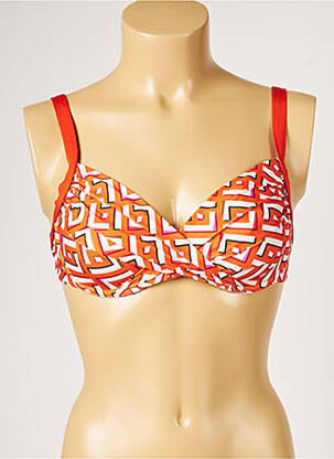 Sutien de costum de baie elasticitate portocalie LIVIA femeie