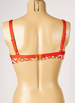 Sutien de costum de baie elasticitate portocalie LIVIA femeie