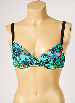 Sutien de costum de baie elasticitate verde LIVIA femeie
