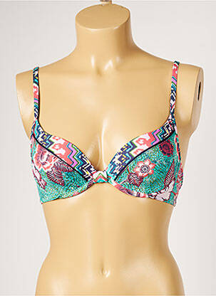 Sutien de costum de baie top sutien modelat top sutien modelat albastru LIVIA femeie