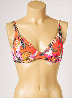 Sutien de costum de baie elasticitate portocalie LIVIA femeie