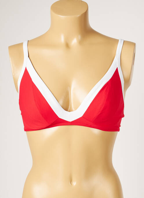 Sutien de costum de baie roșu LIVIA femeie