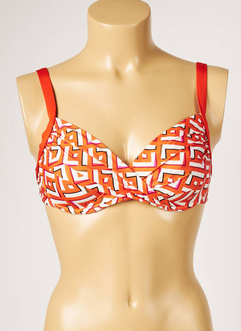 Sutien de costum de baie portocaliu LIVIA femeie