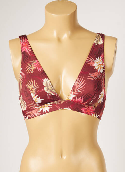 Sutien de costum de baie roșu LIVIA femeie