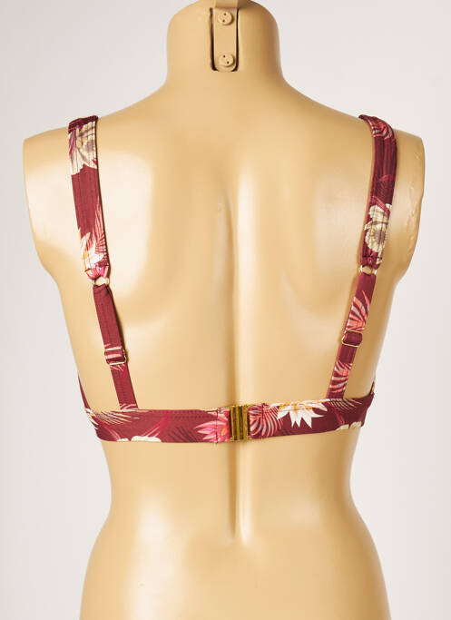 Sutien de costum de baie roșu LIVIA femeie