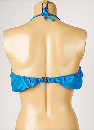 Sutien de costum de baie top sutien modelat top sutien modelat albastru LIVIA femeie
