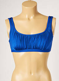 Sutien de costum de baie elasticitate albastru LIVIA femme