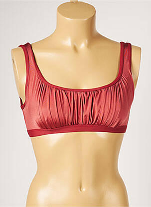 Sutien de costum de baie elasticitate maro LIVIA femeie