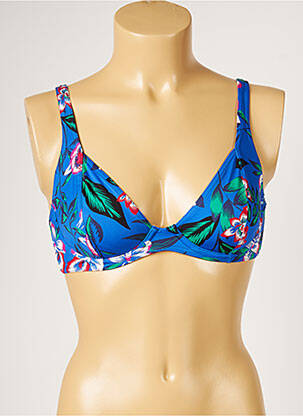 Sutien de costum de baie elasticitate albastru LIVIA femeie