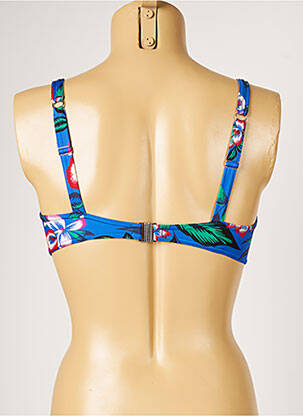 Sutien de costum de baie elasticitate albastru LIVIA femeie