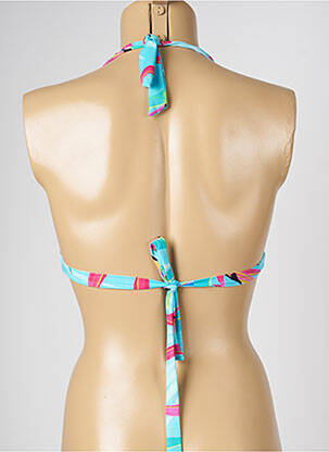 Sutien de costum de baie elasticitate albastru LIVIA femeie
