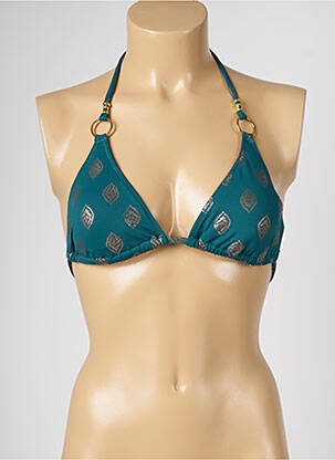 Sutien de costum de baie elasticitate verde LIVIA femeie