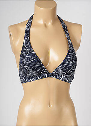 Sutien de costum de baie top sutien modelat top sutien modelat albastru LIVIA femeie