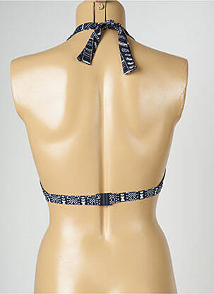 Sutien de costum de baie top sutien modelat top sutien modelat albastru LIVIA femeie