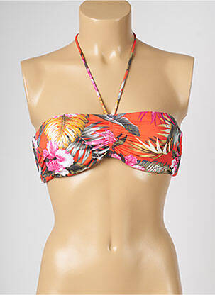 Sutien de costum de baie elasticitate portocalie LIVIA femeie