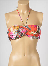 Sutien de costum de baie elasticitate portocaliu LIVIA femeie