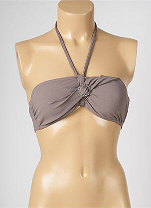 Sutien de costum de baie gri LIVIA femeie