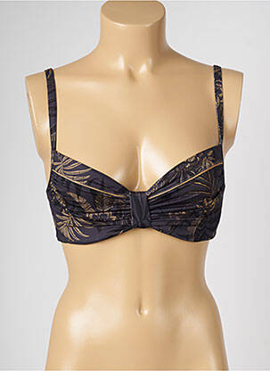 Sutien de costum de baie elasticitate negru LIVIA femeie