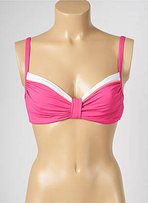 Sutien de costum de baie elasticitate roz LIVIA femeie