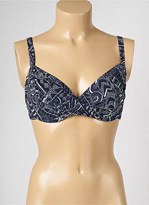 Sutien de costum de baie albastru LIVIA femeie