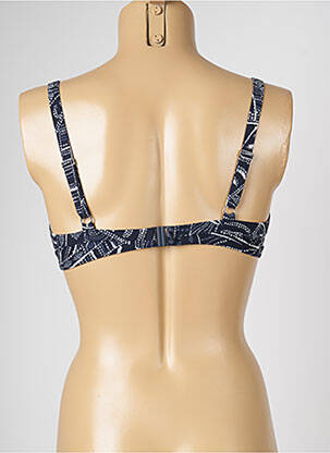 Sutien de costum de baie elasticitate albastru LIVIA femeie
