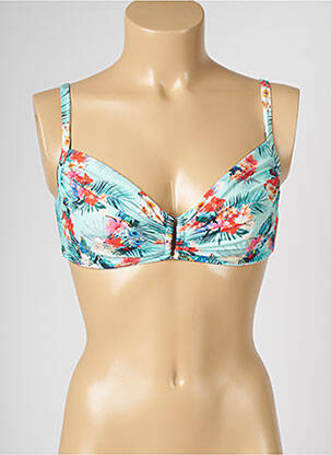 Sutien de costum de baie elasticitate albastru LIVIA femeie