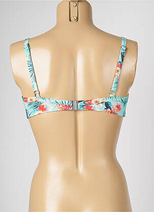 Sutien de costum de baie elasticitate albastru LIVIA femeie