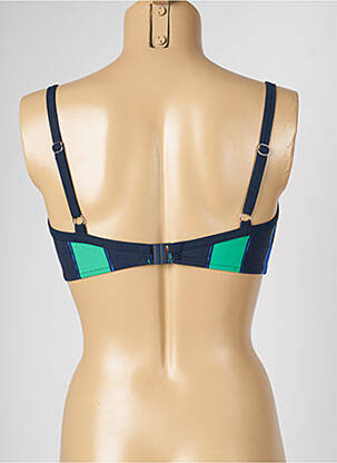 Sutien de costum de baie elasticitate albastru LIVIA femeie