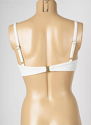 Sutien de costum de baie elasticitate alb LIVIA femeie