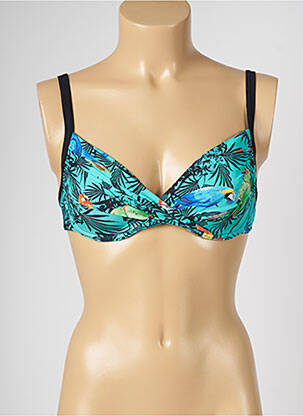 Sutien de costum de baie elasticitate albastru LIVIA femeie