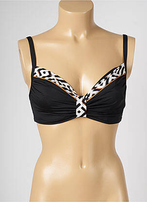 Sutien de costum de baie elasticitate negru LIVIA femeie