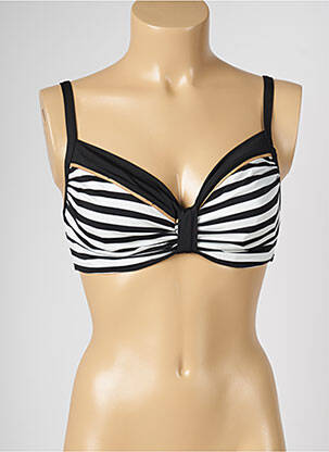 Sutien de costum de baie elasticitate negru LIVIA femeie