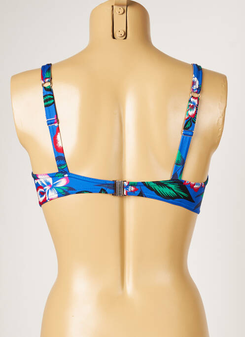 Sutien de costum de baie albastru LIVIA femeie