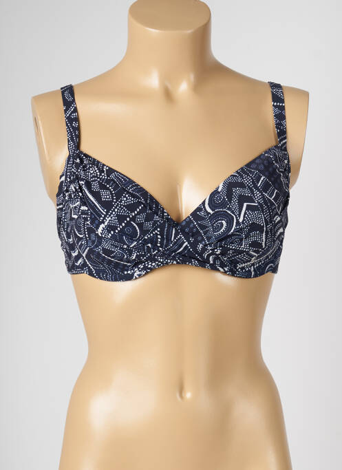 Sutien de costum de baie albastru LIVIA femeie