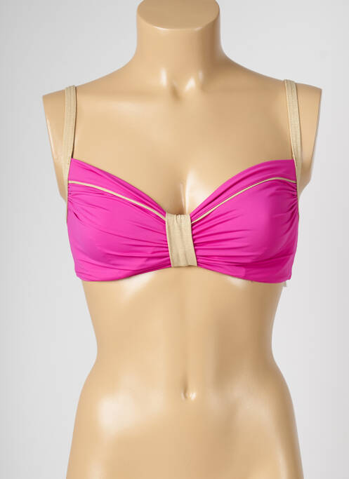 Sutien de costum de baie roz LIVIA femeie