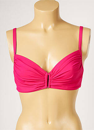 Sutien de costum de baie elasticitate roz LIVIA femeie