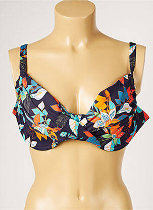 Sutien de costum de baie albastru LIVIA femeie