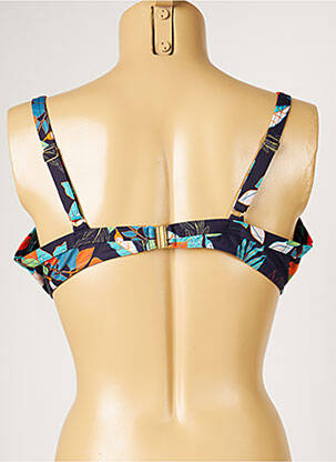 Sutien de costum de baie elasticitate albastru LIVIA femeie